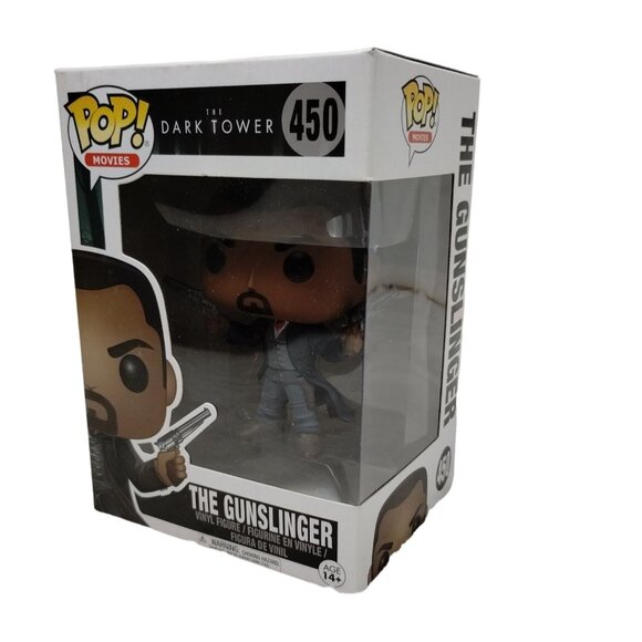 Funko Pop Movies The Dark Tower Gunslinger 450 Vaulted Vinyl Figure - Picture 3 of 9